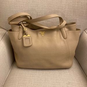 Prada BR4970 Tote in Sabbia
